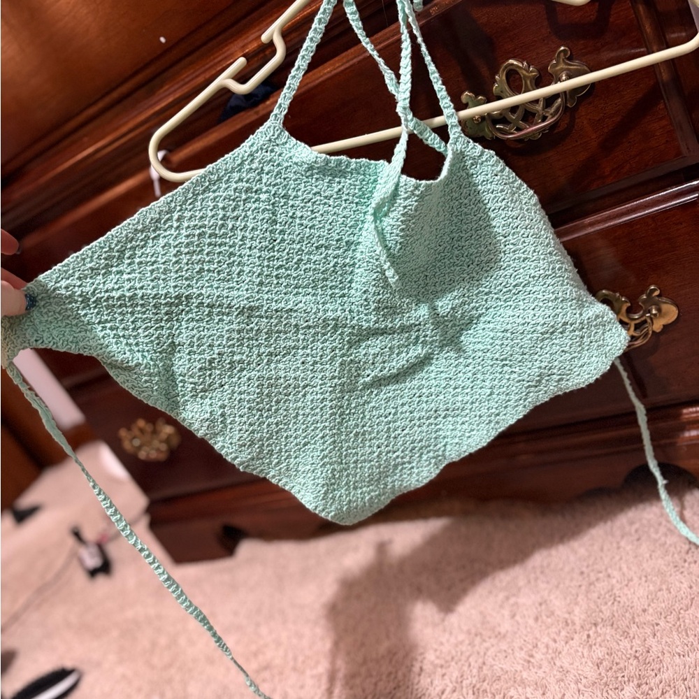 Rue21 Light Green Knit Top